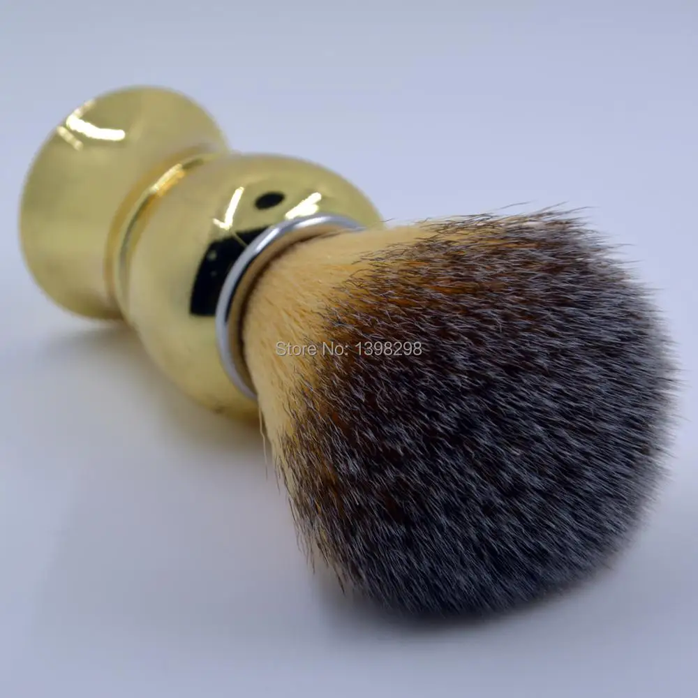 CSB мужские кисти для бритья с золотыми ручками из мягкого желтого и белого