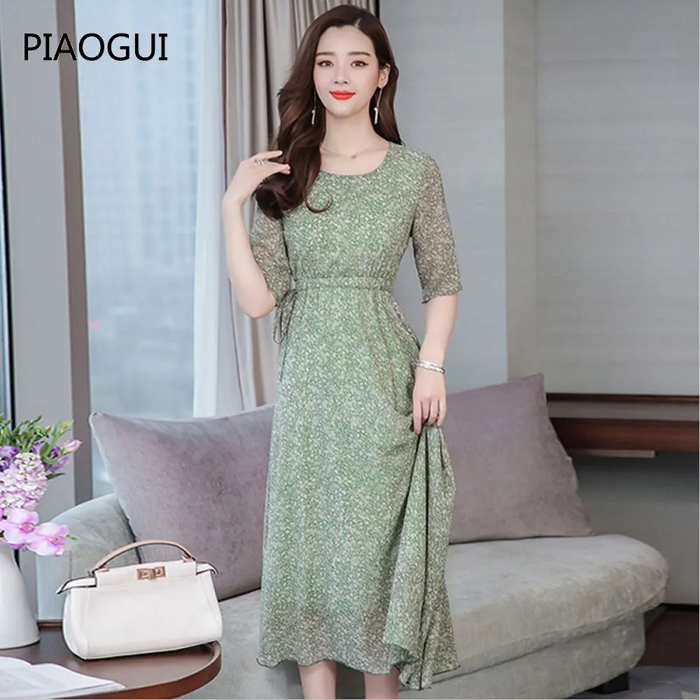 Новинка весны 2019 года кружево платье для женщин темперамент длинное платья плюс