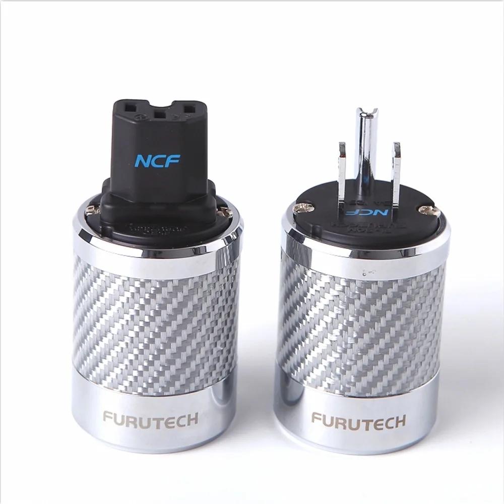FI-50M FI-50 NCF (R) Furutech FI-50M/FI-50 NCF Nano кристалл питания родиевое покрытие питания вилка класса high end коробка 15A 125 V/10A 250V AC матихур - Цвет: FI-50M FI-50 NCF (R)