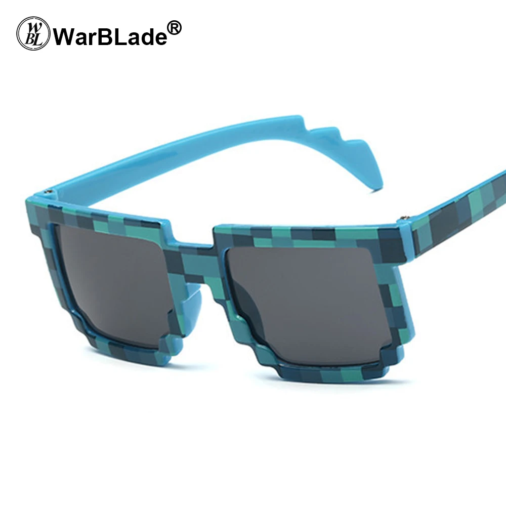 Модные детские солнцезащитные очки WarBLade 10 шт. маленького размера мозаичные