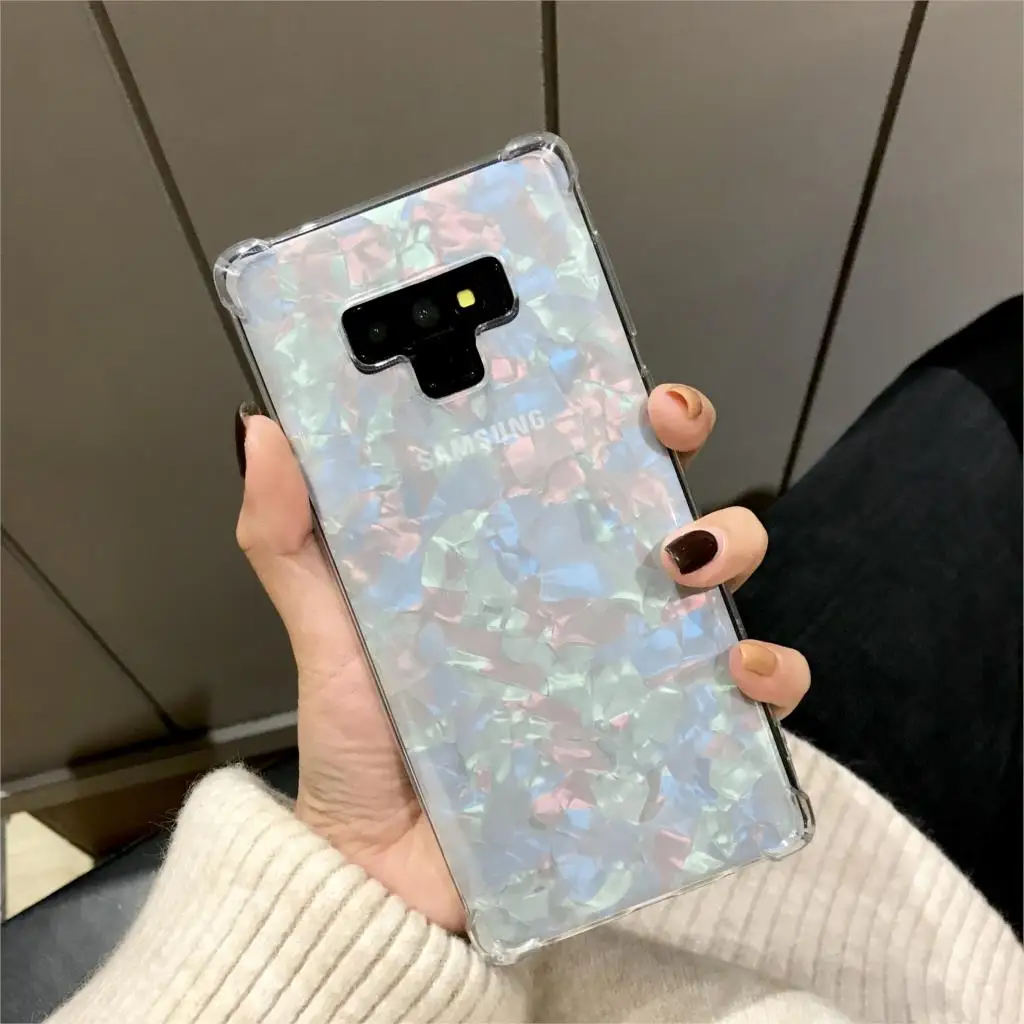 Мраморный защитный чехол для Samsung Note 9 8 S10 S10E S9 Plus силиконовый мягкий из ТПУ A10 A20 A30