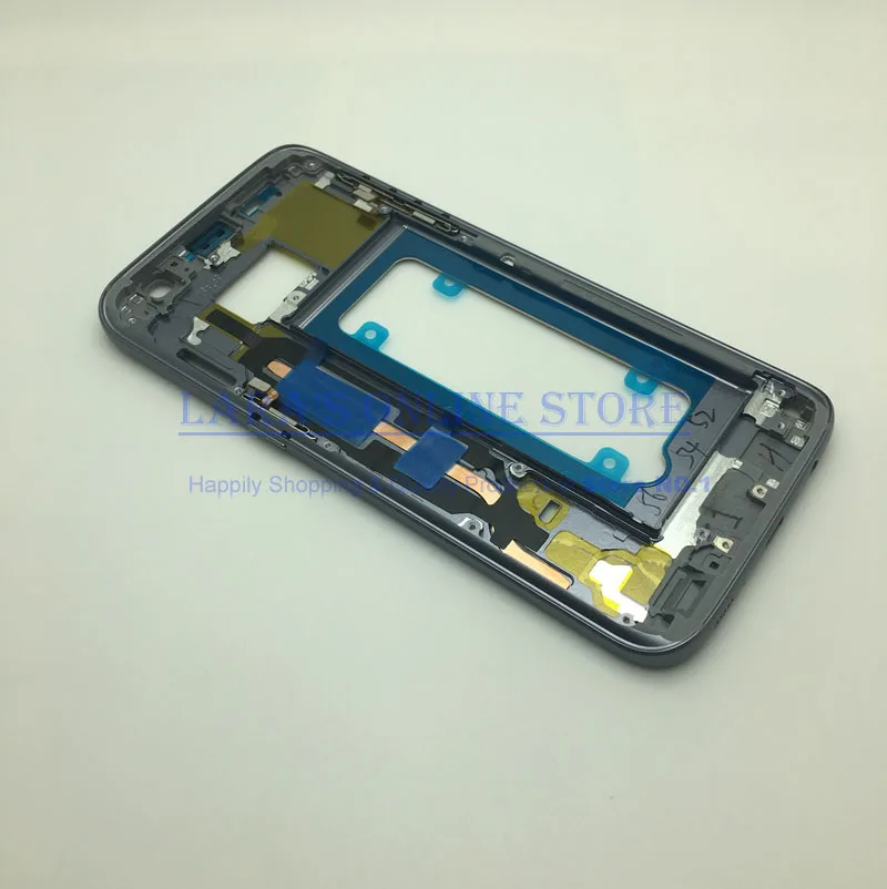 Средняя рамка для Samsung Galaxy S7 G930 Edge G935 средняя Рамка Металлическая Корпус с боковым