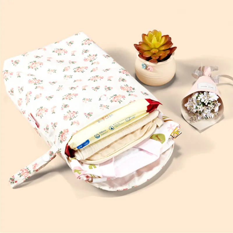 Модные детские водонепроницаемые тканевые подгузники для путешествий сумка на