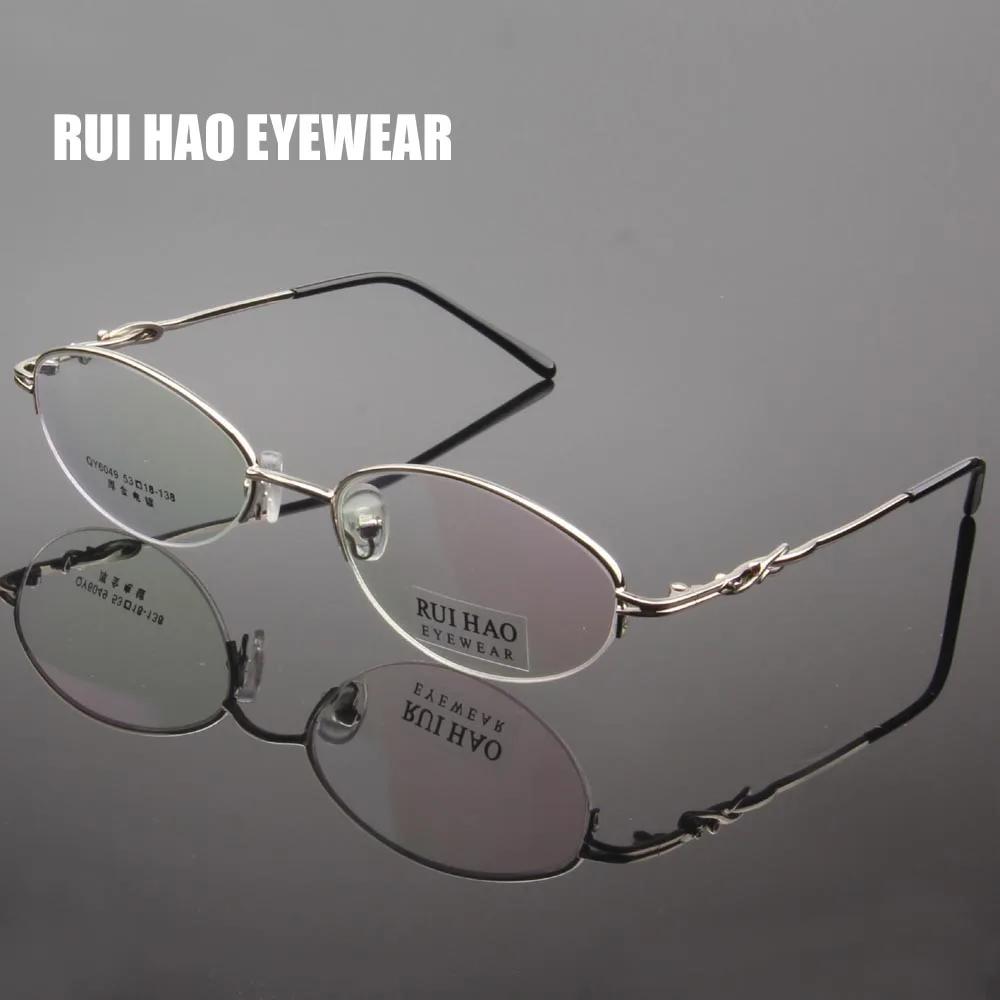 Оправа для очков овальная Женская оправа без оправы|oval eyeglass frames|women spectacle frameframe women