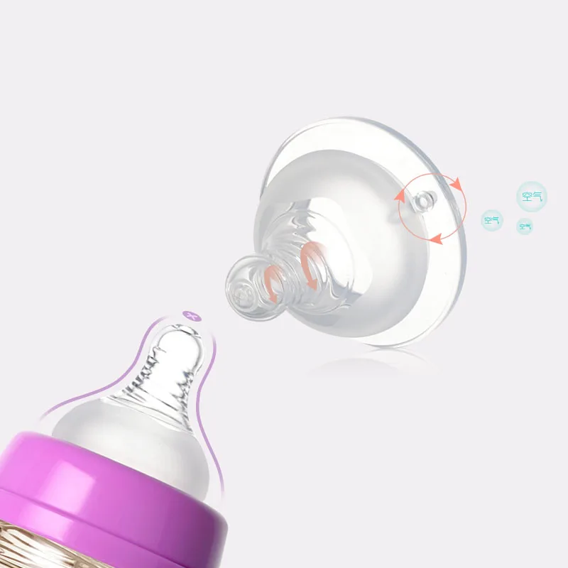 Brand Baby PPSU Bottle Feeding with Silicone Nipple Handle Dust-Cover Automatic | Мать и ребенок