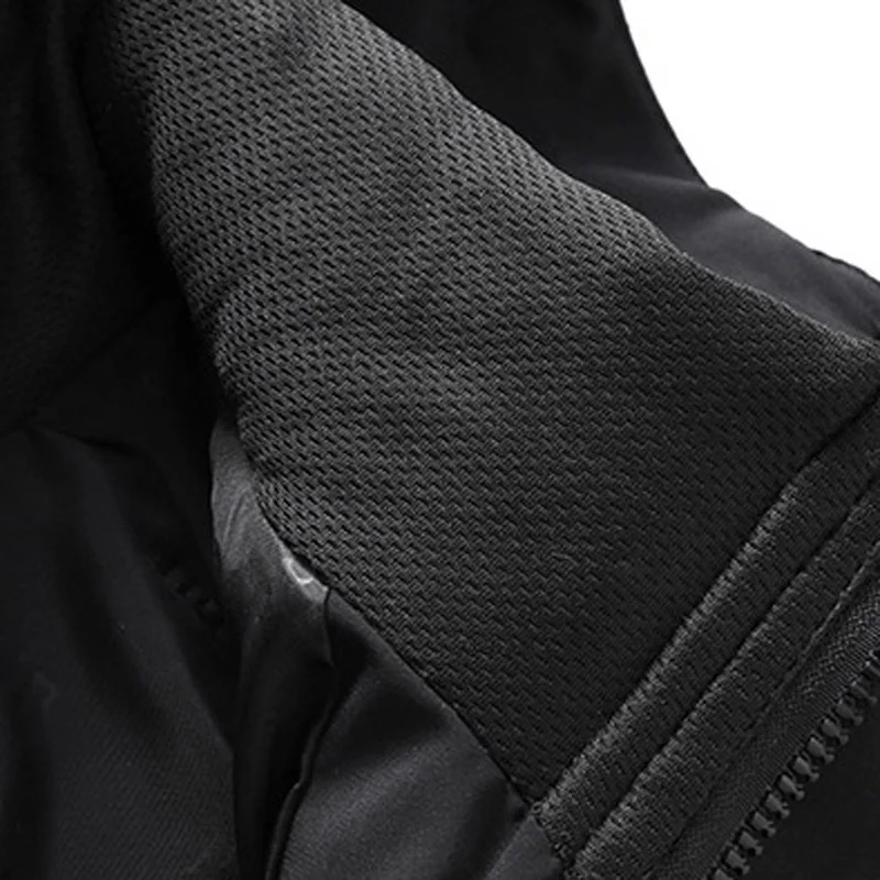 

iSurvivor 2021 Men Wind&Water Proof Warm Jackets Coats Hombre Male Casual Fashion Slim Fit Large Size Zipper Hooded Jackets Men