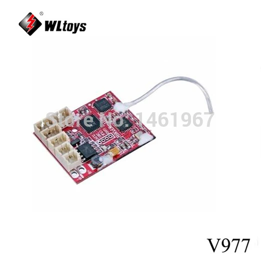 WL Toys V977 Power Star X1 6CH Запчасти для радиоуправляемого вертолета приемник доска V977-005