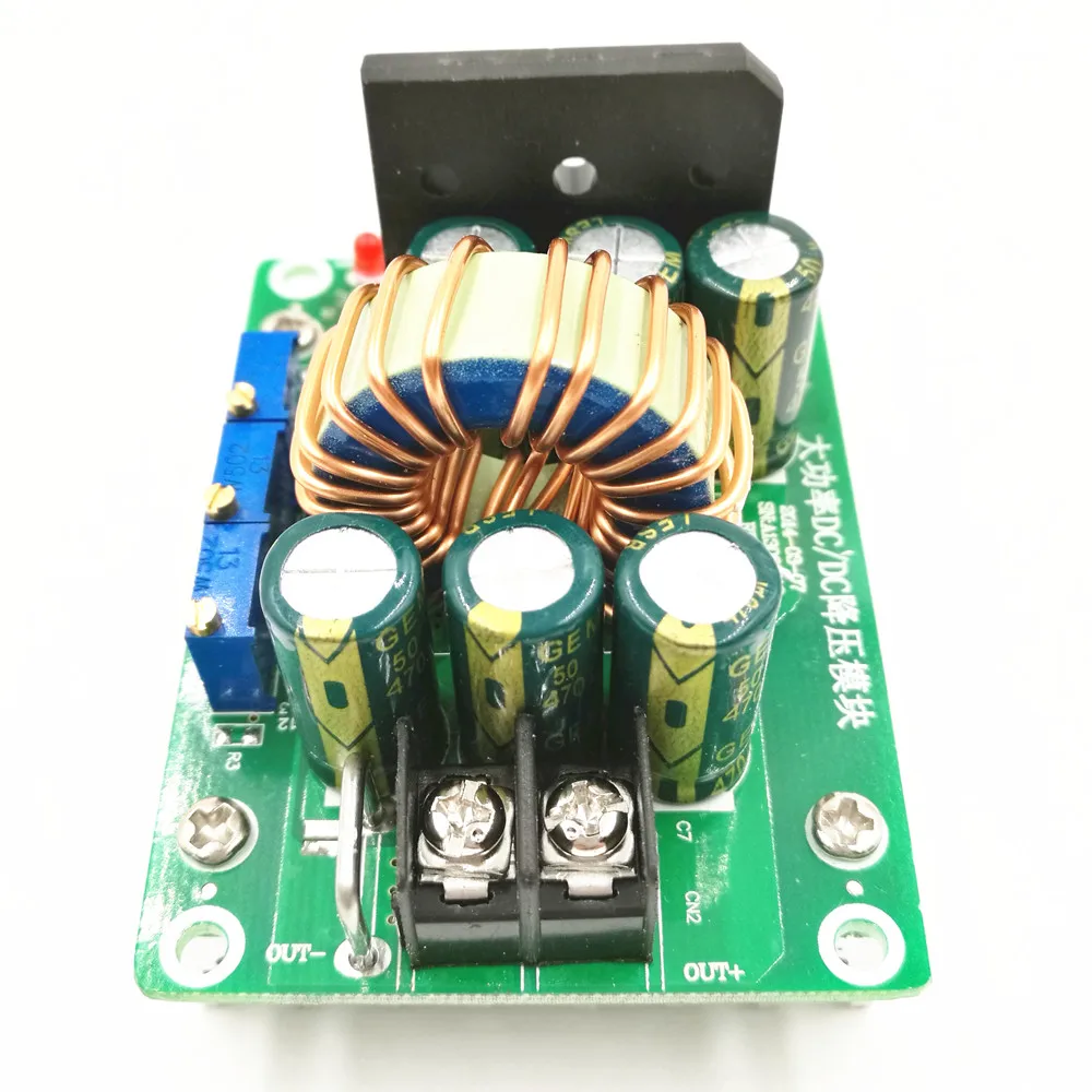 Понижающий преобразователь напряжения 10 А модуль питания с постоянным