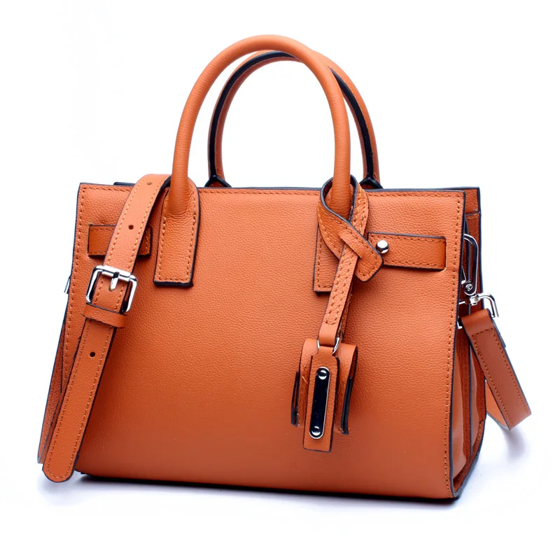 DXS Сумки из натуральной кожи большая женская сумка кожаная повседневная багажник