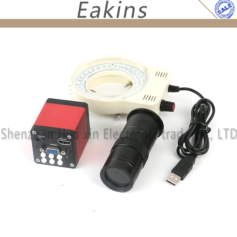 Промышленная камера микроскоп 13 МП 1/3 дюйма CMOS HDMI VGA 720P + объективов с образным