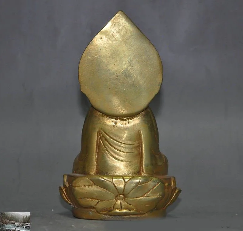 

Christmas Tibet Buddhism bronze gold Gilt Medicine Buddha Sakyamuni Shakyamuni statue Halloween