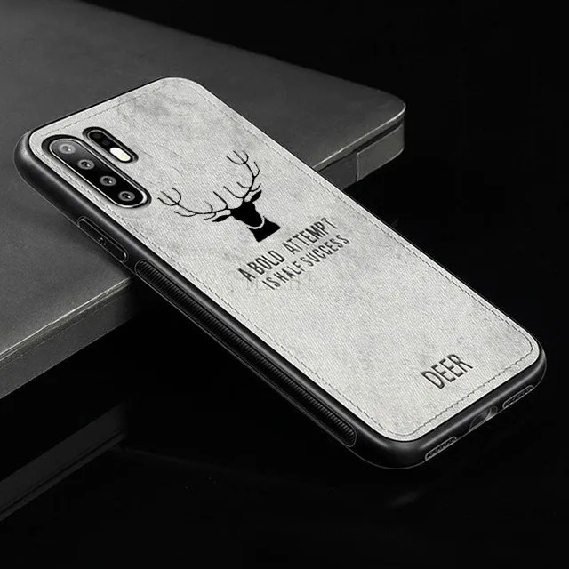 Тканевый текстурный чехол для телефона huawei P30 Pro чехол s Huwei P30Pro задняя крышка на huawei P30 Lite P 30 Pro светильник Coque Capa Fundas
