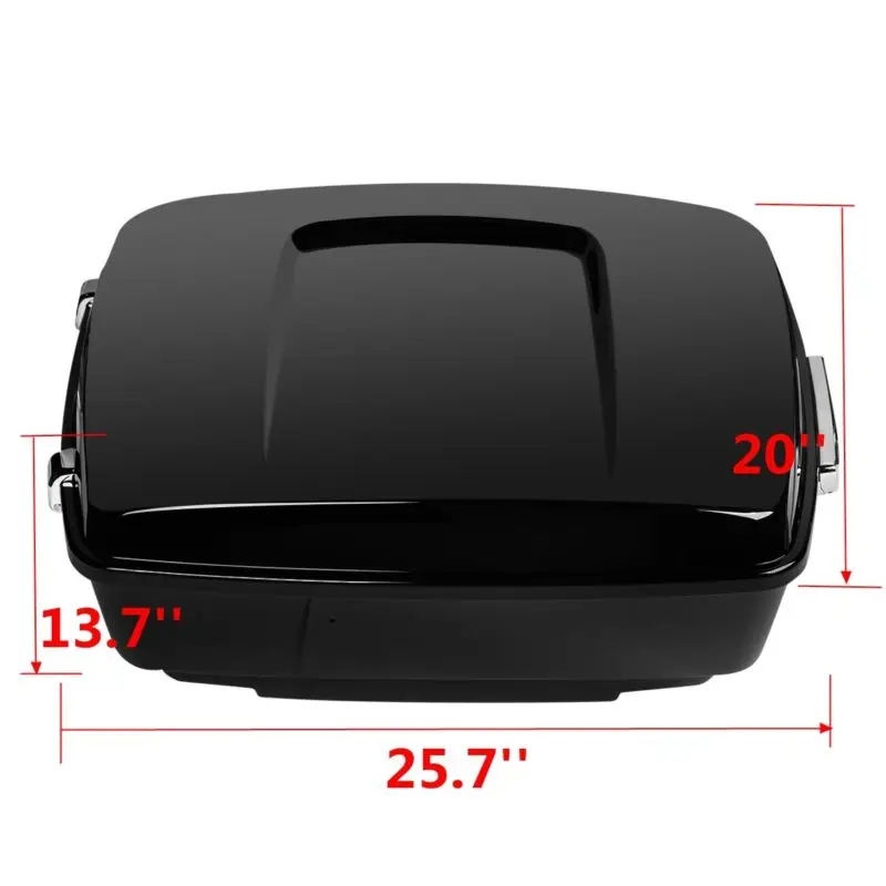 Мотоцикл 13 7 ''King Tour Pack багажник для Harley Touring Road King Electra Street Glide FLH FLHX FLHR FLHT 14