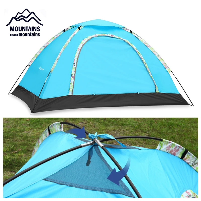 Горы пляж палатка УФ Защита Сверхлегкий Палатка 2 человека Кемпинг Семейные