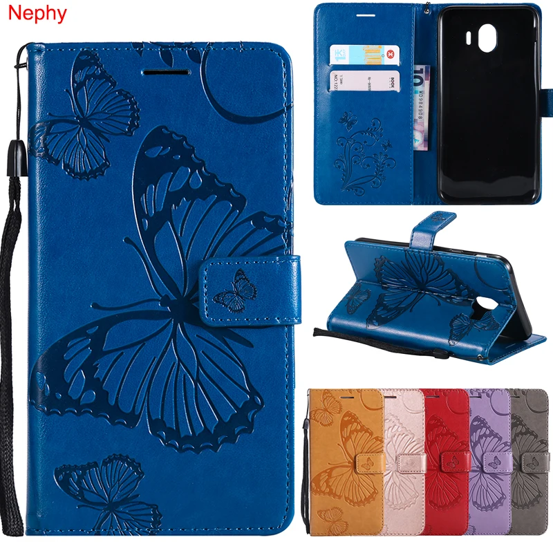 Роскошный чехол книжка Nephy для Samsung Galaxy J7 Neo Nxt Core J4 J6 2018 J3 J5 2016 2017 Prime Pro из мягкой