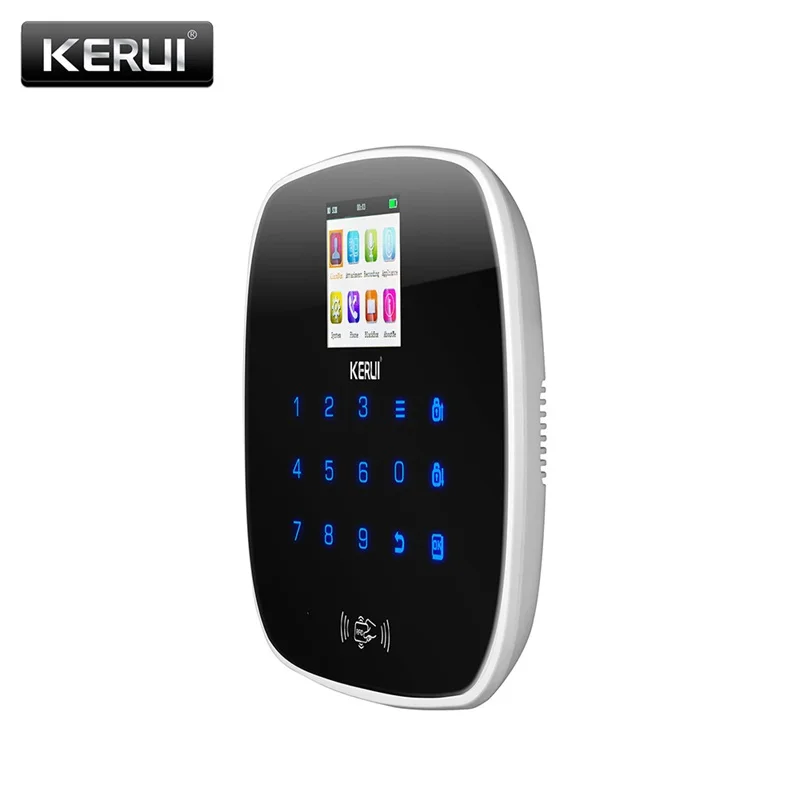 KERUI lcd PIR датчик GSM Autodial домашняя офисная охранная сигнализация с поддержкой 2G
