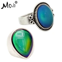 2pcs vintage ring set of rings on fingers mood ring that changes color wedding rings of strength for women men jewelry rs009 048