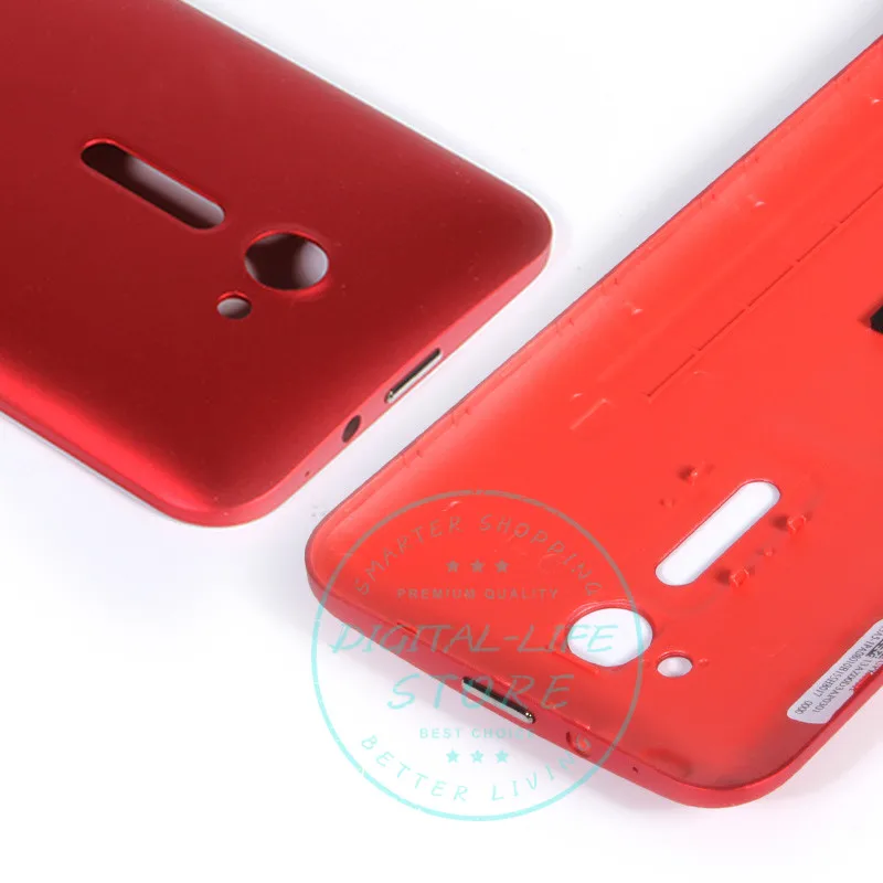 Пластиковая Задняя Крышка батарейного отсека для Asus Zenfone 2 ZE500CL Zenfone2 запасные