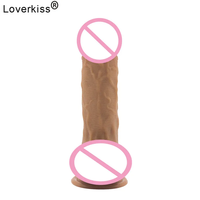 Loverkiss 7 6 дюймовый фаллоимитатор на присоске реалистичные секс-игрушки для женщин