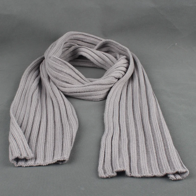 

2018 scarf women winter knitted scarves long warm collar neck scarf