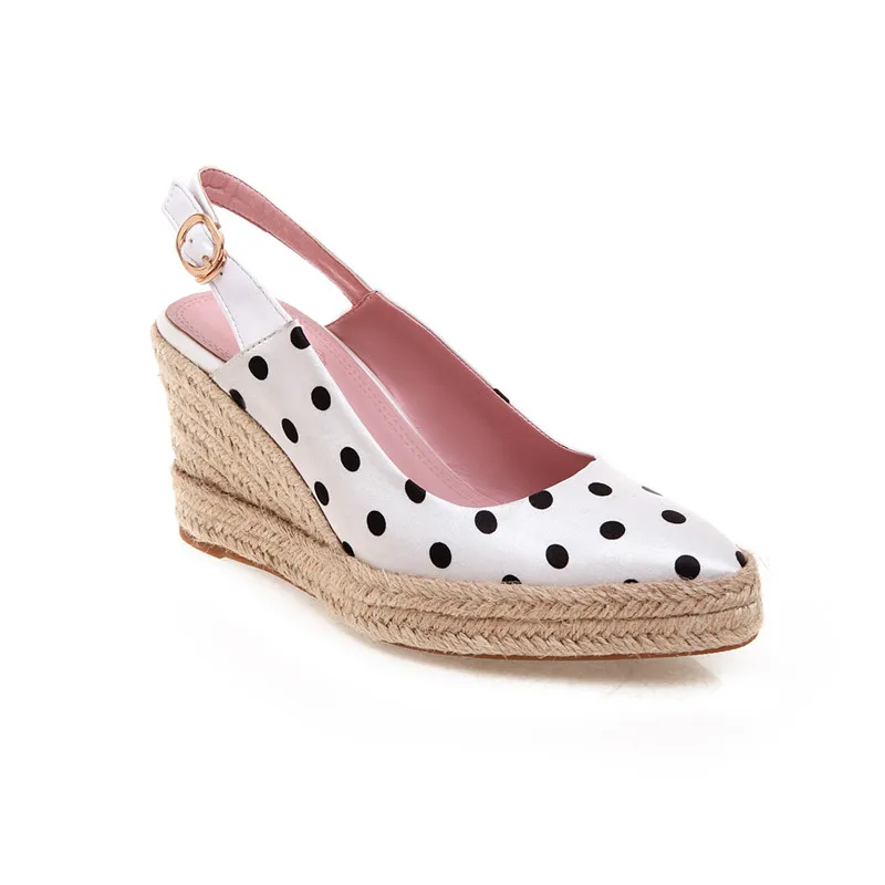 Женские туфли на высоком каблуке YMECHIC белые и черные лодочки платформе с ремешком пятке большие размеры лето