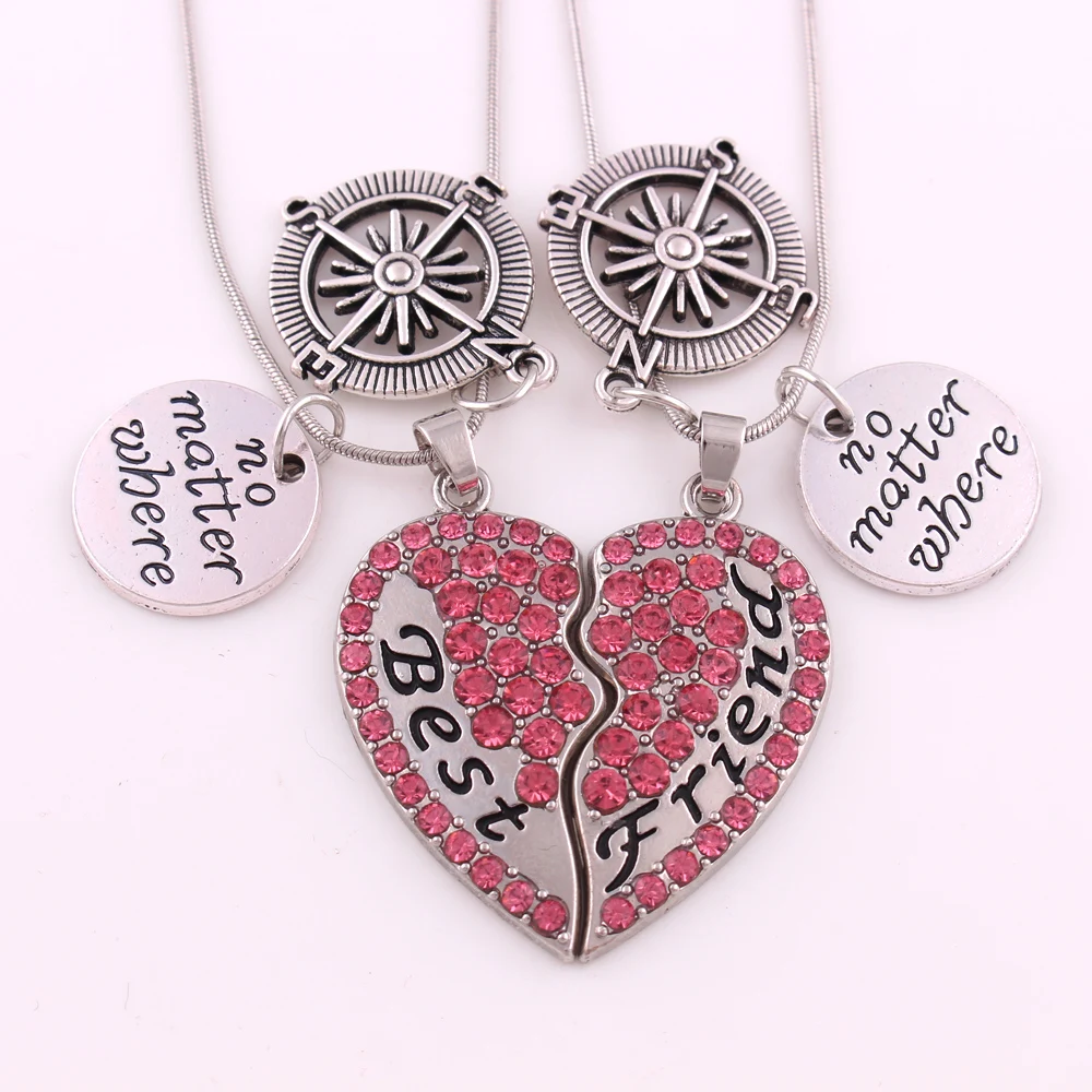 2 шт. Huilin ювелирные изделия независимо от того где компас набор кристальных