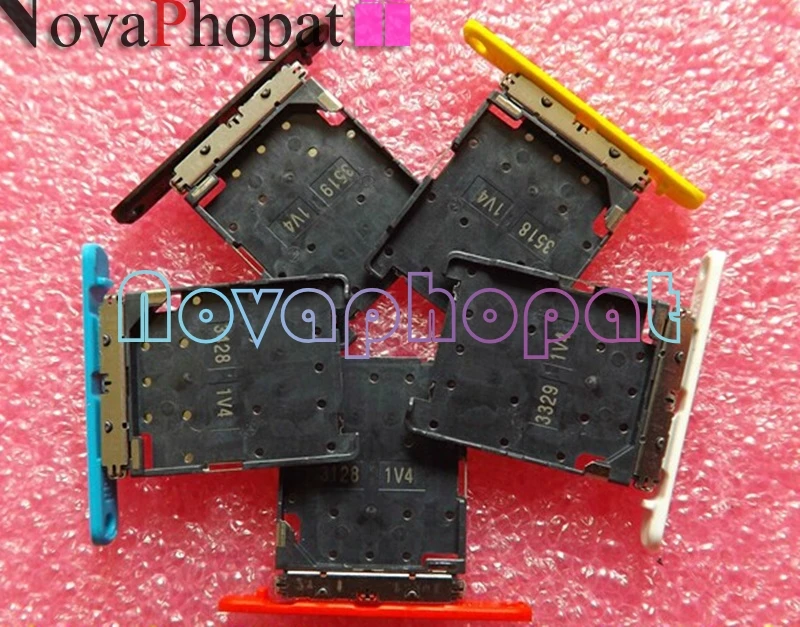 Novaphopat N720 держатель слота для SIM-карты Nokia Lumia 720 SIM лоток контейнер гнездо адаптер +