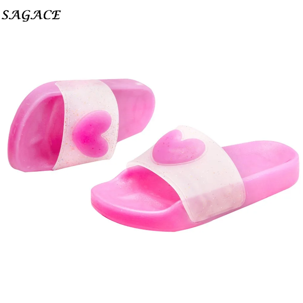 SAGACEShoes/женская летняя обувь с рисунком; светящийся светильник; тапочки; женские сандалии для девочек; пляжные шлепанцы; обувь на Рождество; обувь на Хэллоуин