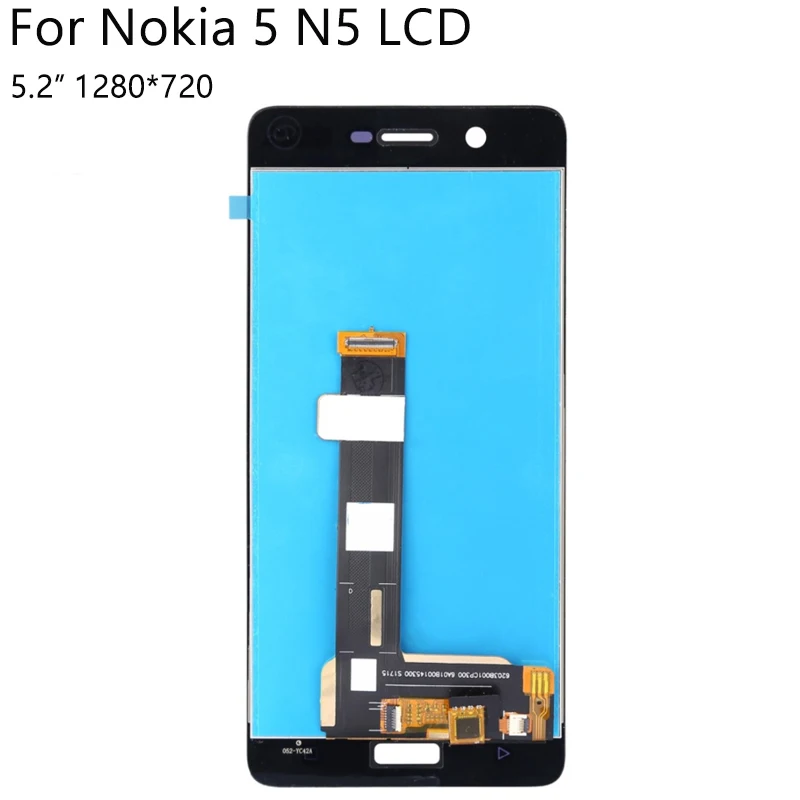 100% протестированный ЖК-экран для Nokia 5 N5 TA-1008 TA-1030 TA-1053 ЖК-дисплей сенсорный экран
