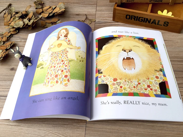 Книги с картинками на английском языке мой папа и моя мама Энтони Брайн Детские