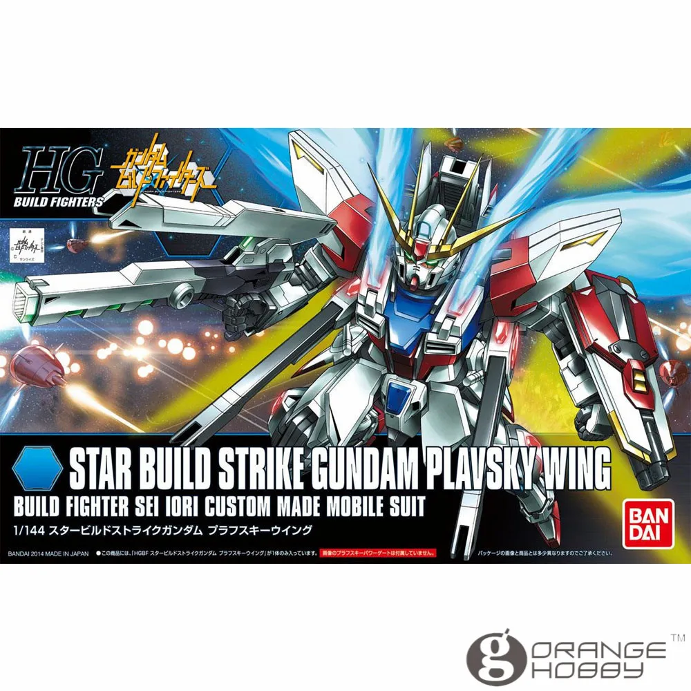 OHS Bandai HG Build Fighters 009 1/144 Star Strike Gundam Plavsky Wing Mobile Suit Assembly Model Kits oh | Игрушки и хобби
