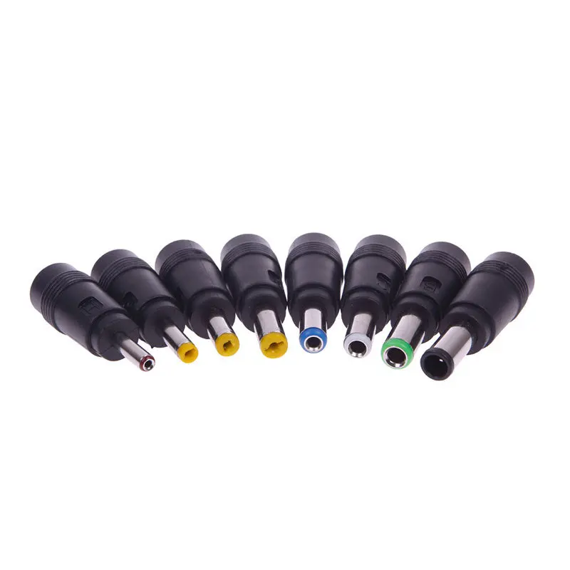 8 универсальный AC DC Мощность Зарядное устройство адаптер советов для ноутбука