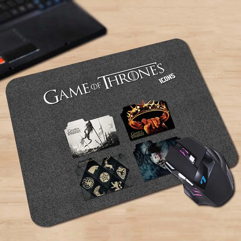 Коврик для мыши Babaite Нескользящий Резиновый Для Игры престолов|mouse mat|mouse padmat mouse |