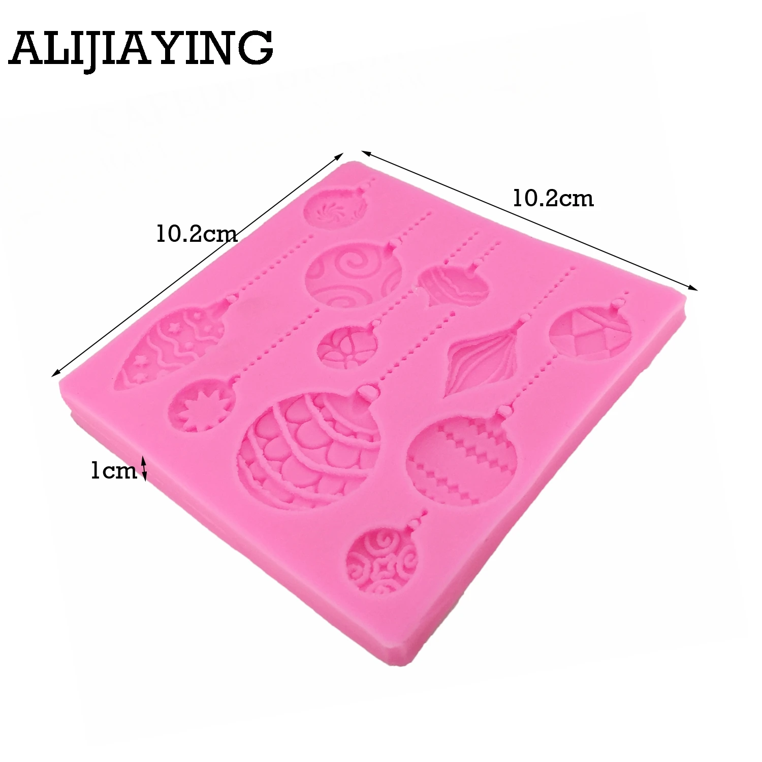 M0740 Кухня DIY креативный 3D Рождественский подарок воздушный шар силиконовая форма для кексиков формы для выпечки инструменты для тортов Форма для кексов шоколада