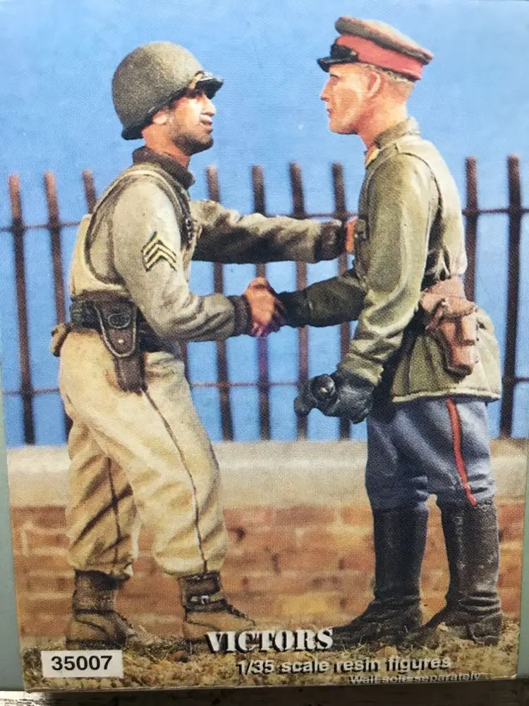 Масштаб 1/35 2 мировая война миниатюрная модель из неокрашенной смолы в масштабе