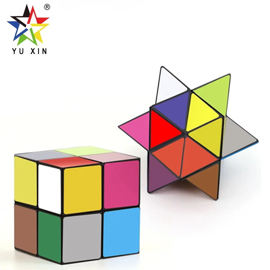 YUXIN Пазлы 2*2*2 Магический кубик игрушки Fidget кубар Рубик на скорость детская куб с