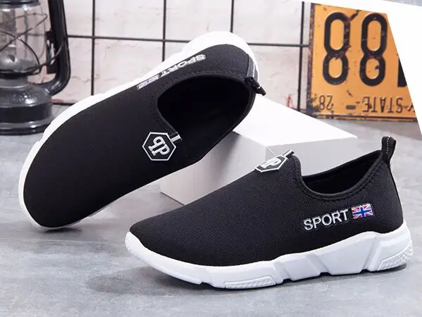 ONKE Promotion Men Running Shoe Breathable Mesh Sock Sneakers Man Slip On Plat Trainers Size 38-44 Sport Shoes sapatilhas mulher | Спорт и