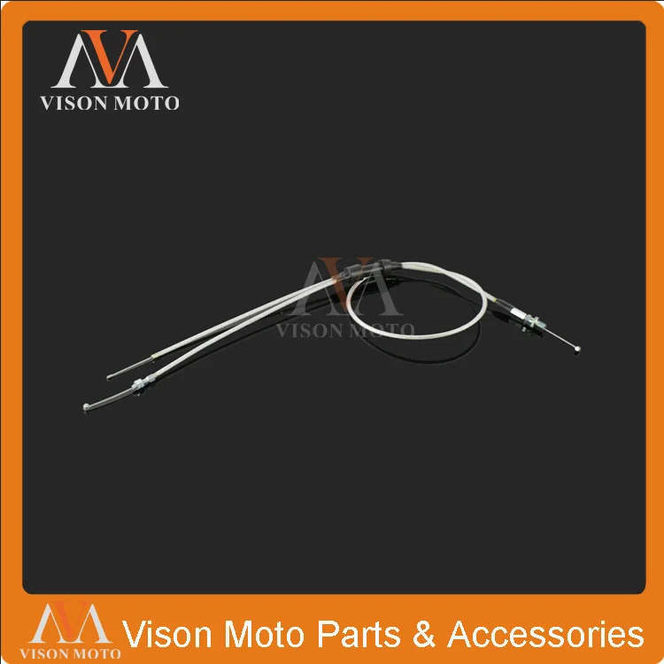 Dual Throttle Cable For KEIHIN PZ30mm Accelerating Accelerate Pump Carburetor Dirt Bike | Автомобили и мотоциклы