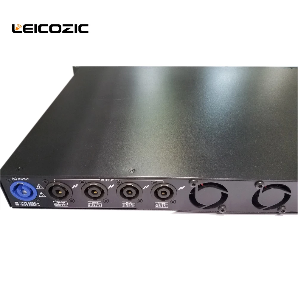 Leicozic DX8150 8-канальный усилитель класса d профессиональные звуковые усилители 8x250 Вт RMS 4ohm усилитель профессиональный усилитель мощности сценический