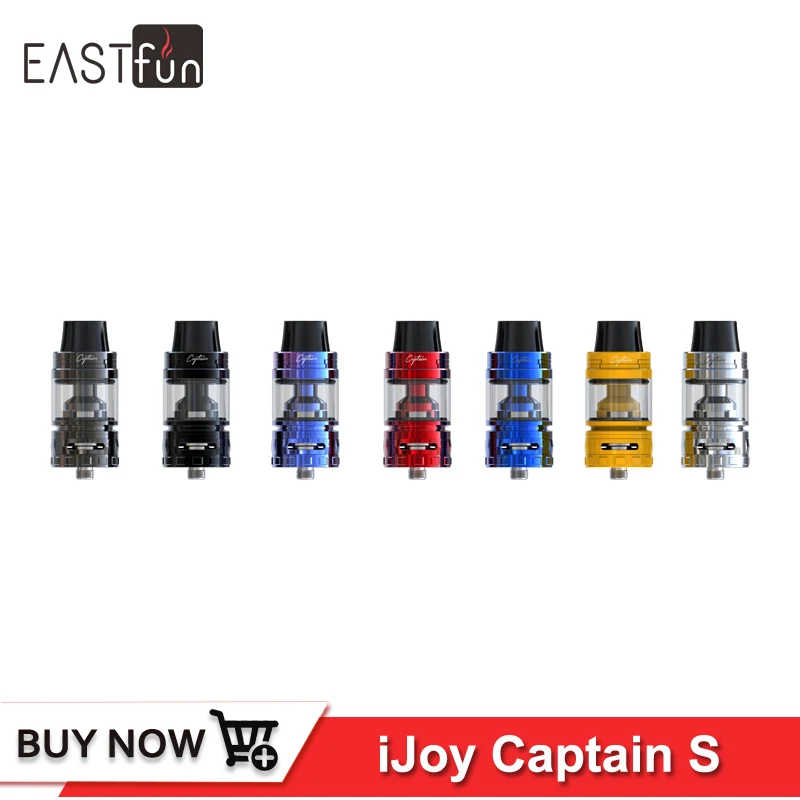 Оригинальный iJOY Captain S subohm бак 4 мл скользящий Топ наполнитель без считывания