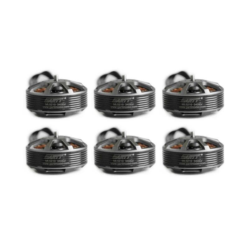 

Мотор бесколлекторный GARTT ML5210 340KV для мультикоптера, квадрокоптера, вертолета, 6 шт.
