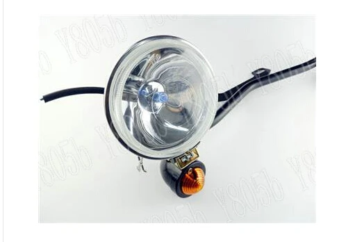 Черный проходной указатель поворота световая полоса для Yamaha VStar 400 650 1100 1300 Virago Xv 250