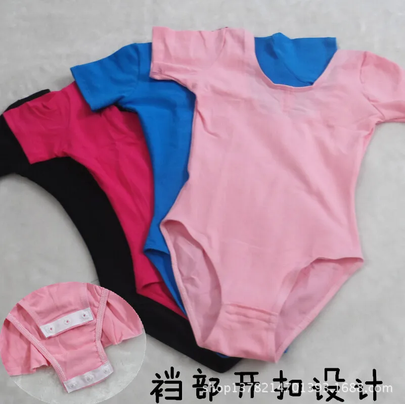 Хлопковые полосатые балетные танцевальные костюмы для девочек детская балетная