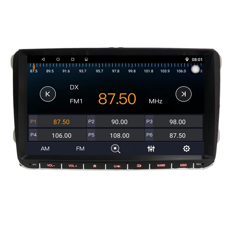 9 &quotAndroid 1 Автомобильный GPS навигатор для VW Volkswagen SKODA GOLF 5 Golf 6 POLO PASSAT B5 B6 JETTA TIGUAN dvd