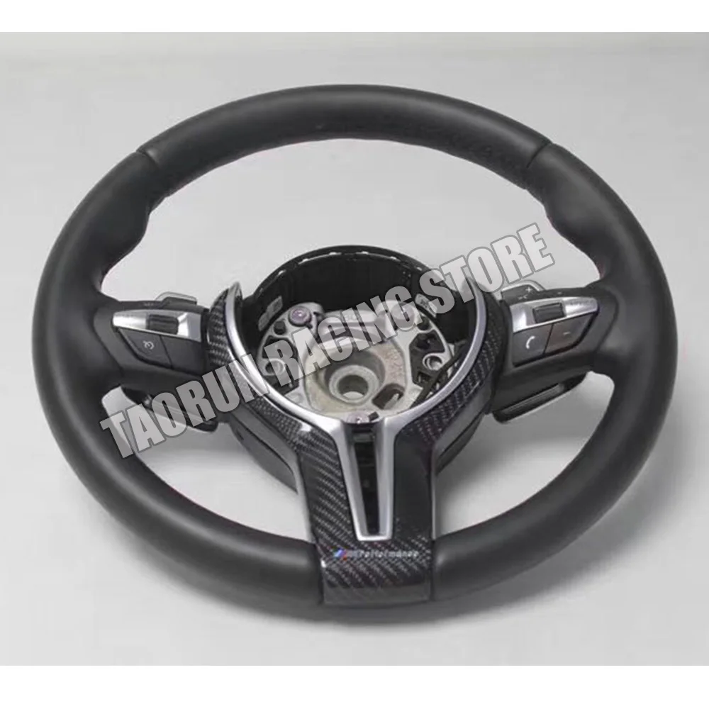 Чехол на руль из углеродного волокна для BMW F87 M2 F80 M3 F82 F83 M4 F10 M5 F06 F12 F13 M6|Лепнина