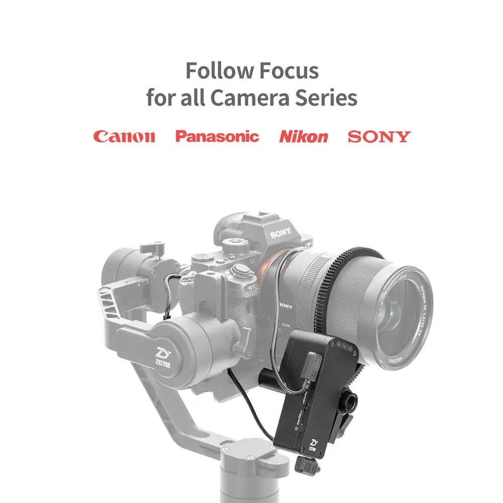 Фото Zhiyun Crane 2 сервопривод для непрерывного изменения фокусировки механические поддерживает фокусировку в реальном времени для всех камер Canon ... №2