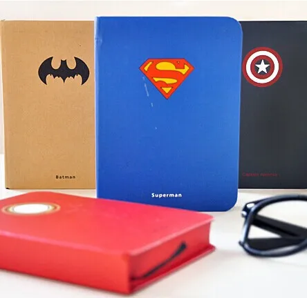 4 вида креативных блокнотов серии &quotсделай сам&quot &quotСупермен&quot &quotДневник&quot