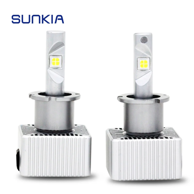 2 шт./компл. SUNKIA White 6000k D1S D2S D3S D4S D5S 70 Вт лм автомобильная светодиодная фара