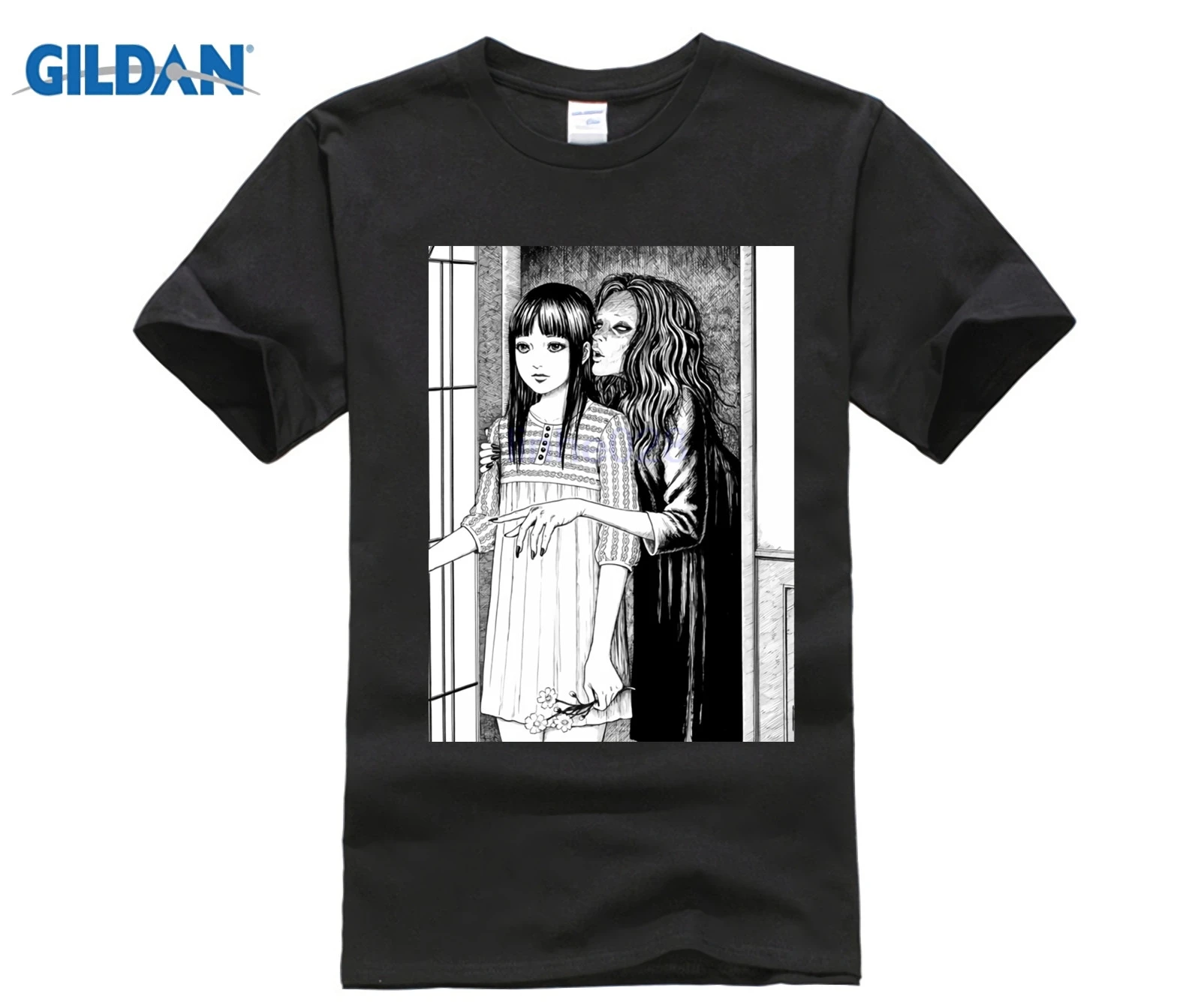 Junji Ito футболка 2019 мужские футболки модные Забавные с графическими принтами для