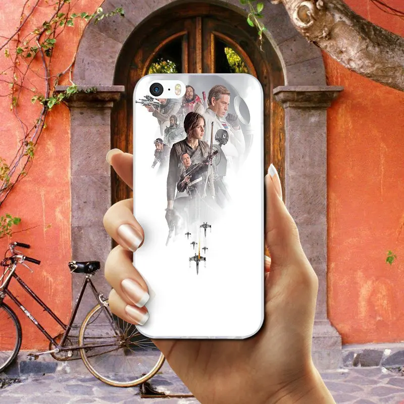 Hot Rogue One A Star Wars Story Soft TPU Silicone Mobile Phone Cases for iphone 6 6S 7 8 Plus 4 4S 5 5S SE X XR XS Max Shell | Мобильные